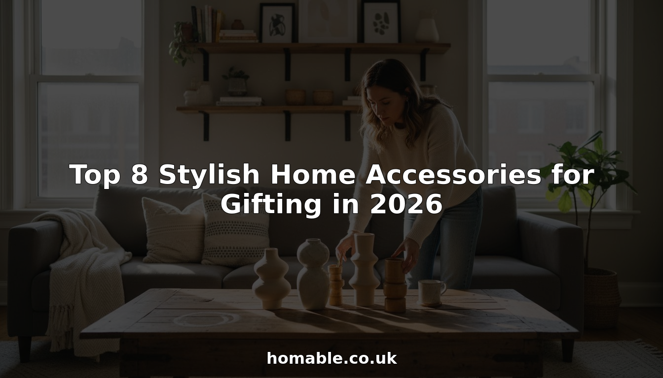 Top 8 Stylish Home Accessories for Gifting in 2026