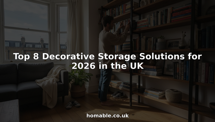 Top 8 Decorative Storage Solutions for 2026 in the UK