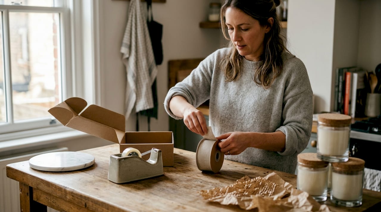 Step-by-step gift box styling for chic home decor gifts