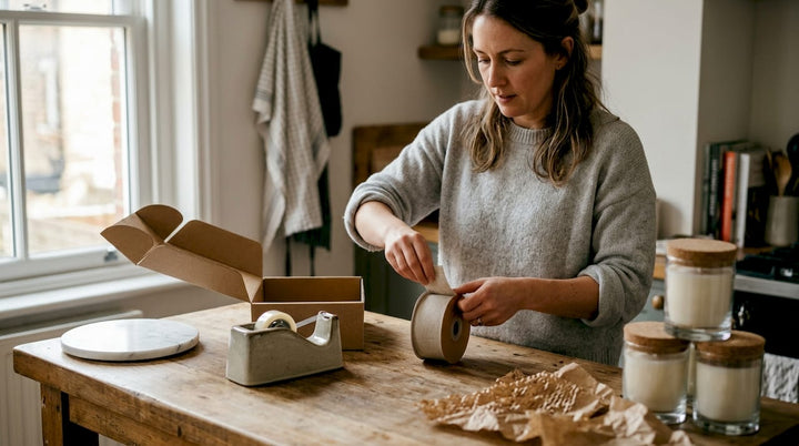 Step-by-step gift box styling for chic home decor gifts