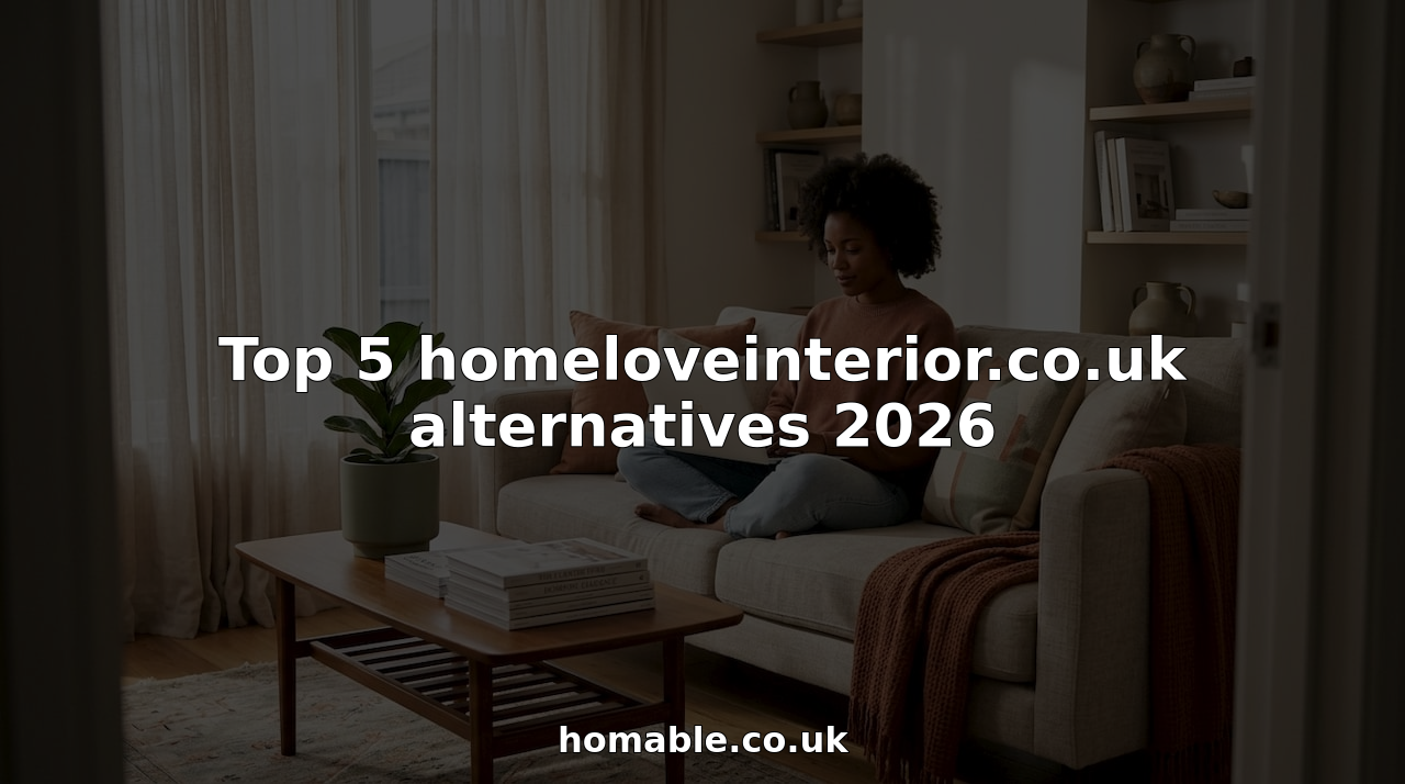 Top 5 homeloveinterior.co.uk alternatives 2026