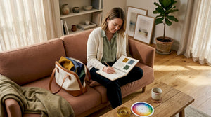 Workflow for updating textiles in your home