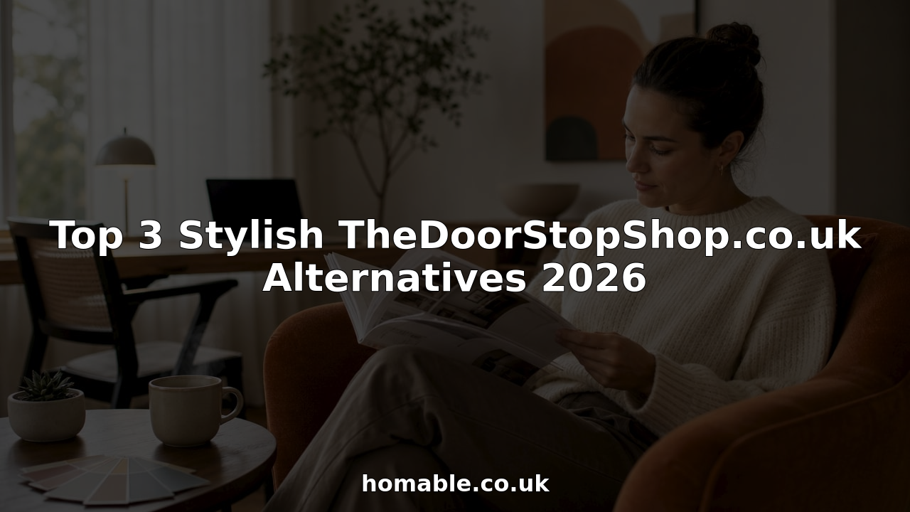 Top 3 Stylish TheDoorStopShop.co.uk Alternatives 2026