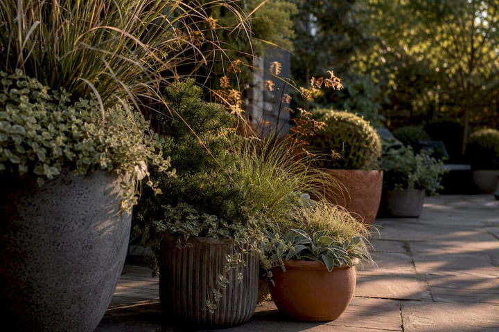 10 Outdoor Planter Styling Ideas That Match Planting Formula to Pots