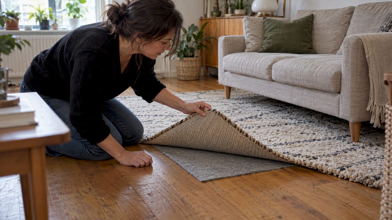 Protect Your Finish: Rugs on Hardwood Floors with Felt or Rubber Pads