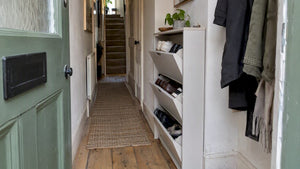 24–33cm Hallway Shoe Storage for UK Narrow Halls