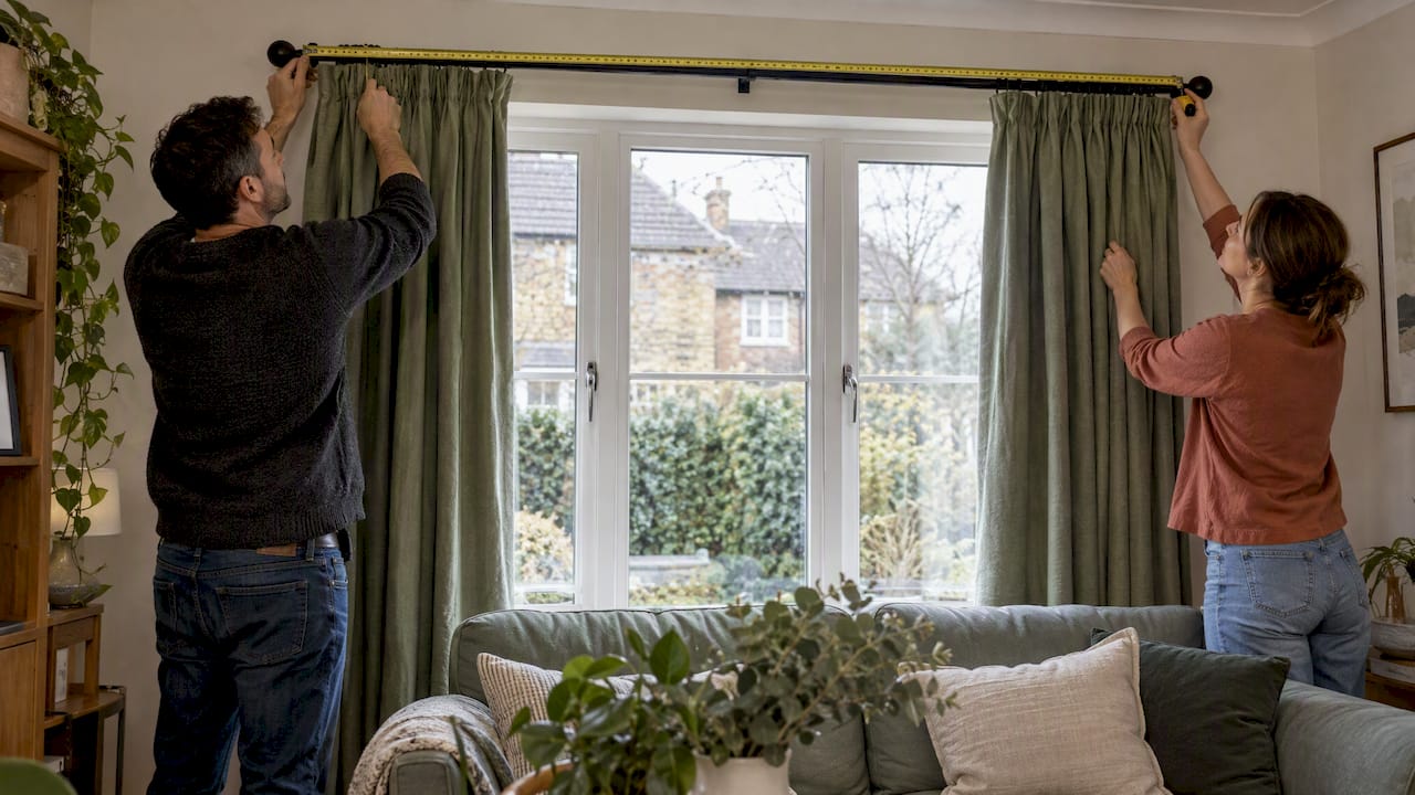 Measure Curtains for UK Homes: Avoid Short Drops and Thin Panels