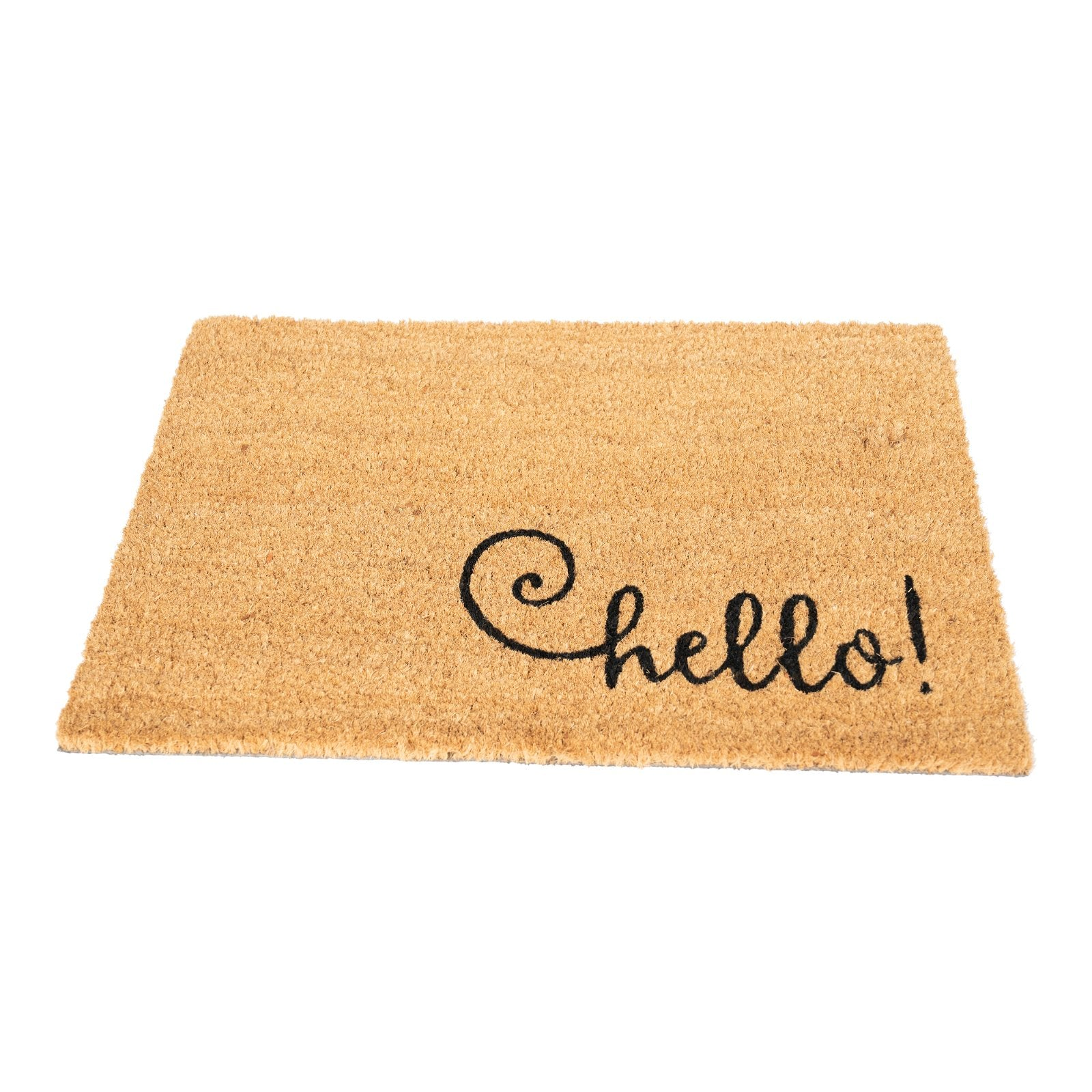 Coir Doormat with Printed Welcome Designs for Home Entrance Door Mats and Rugs