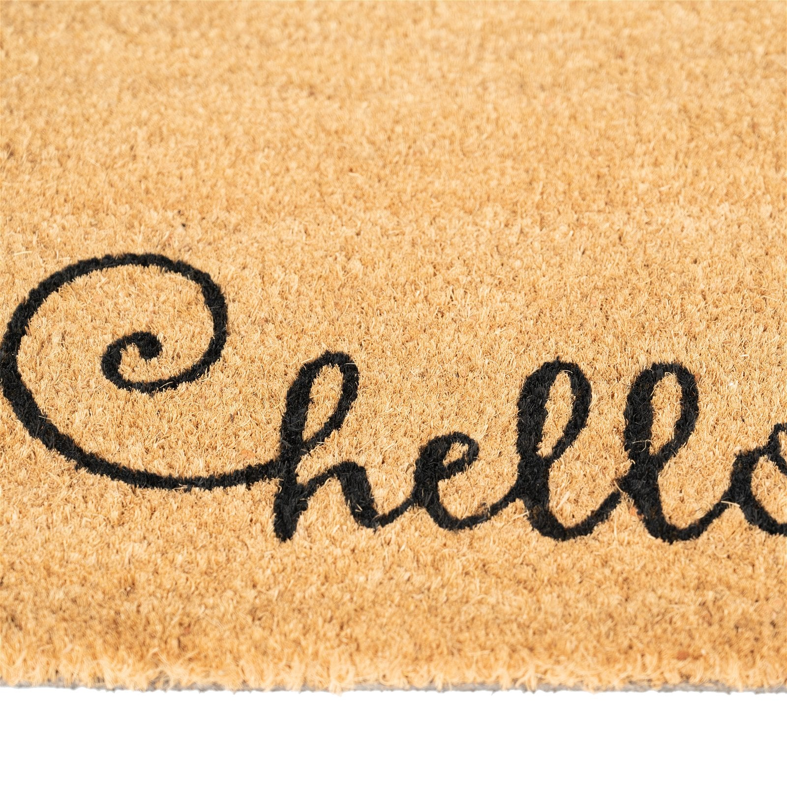 Coir Doormat with Printed Welcome Designs for Home Entrance Door Mats and Rugs