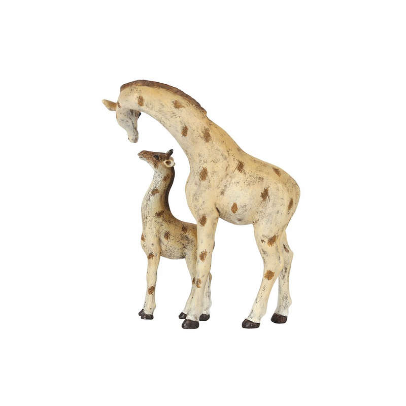 Something Different Soprammobile Mamma E Giraffa – 2 Pezzi In Resina – Ornamento Sentimentale FO_75430