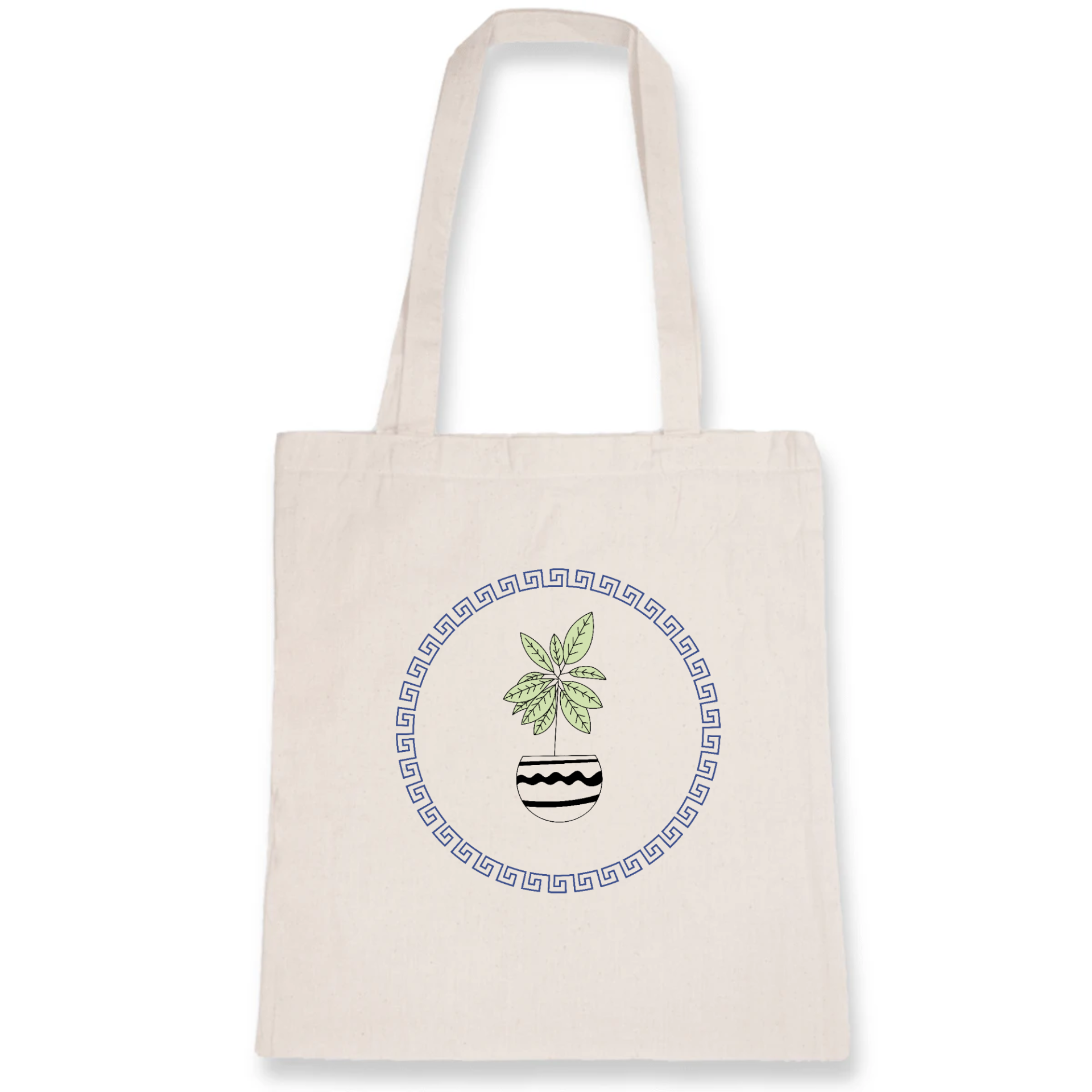 Happy Plant - Organic Cotton Tote Bag