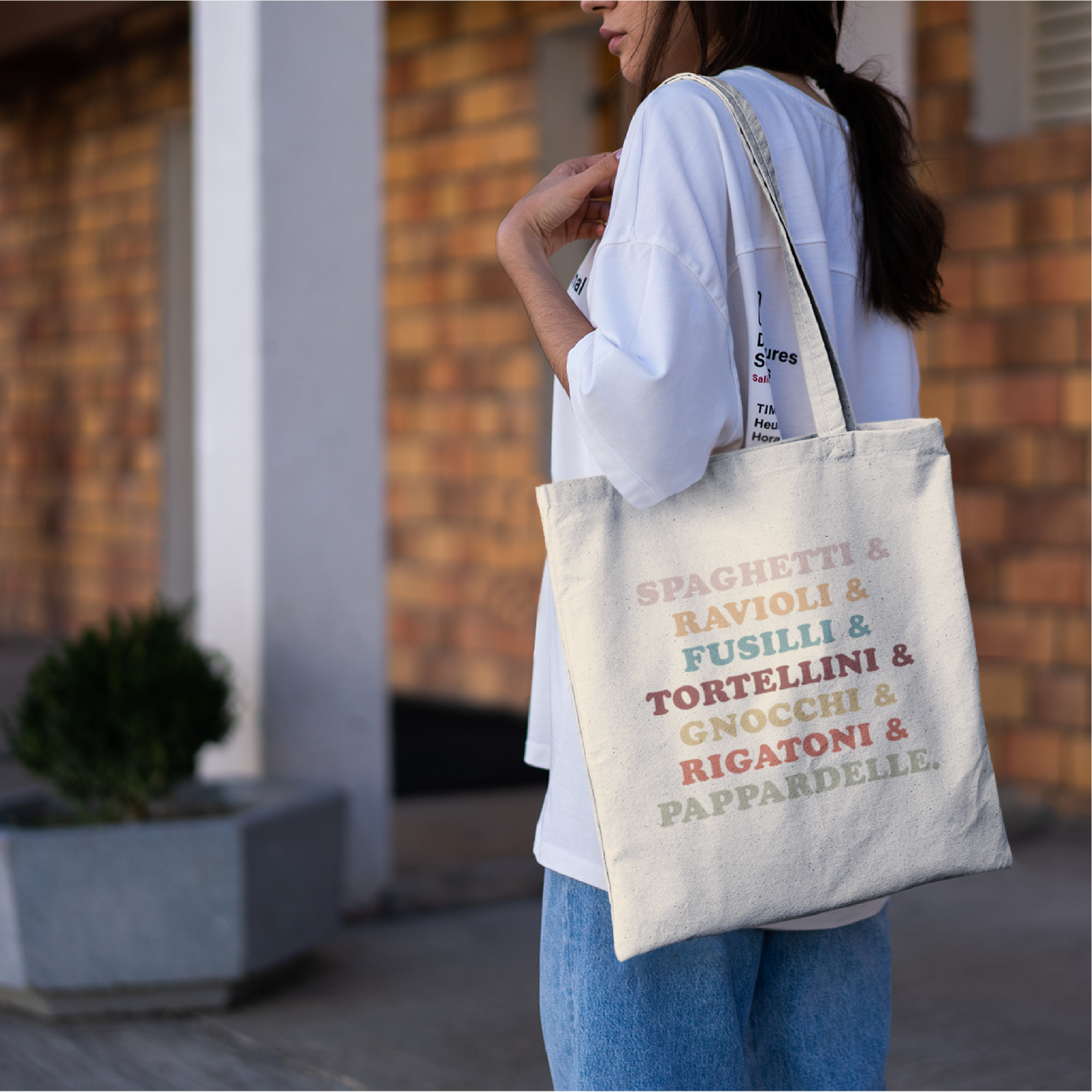 Pasta Life - Organic Cotton Tote Bag