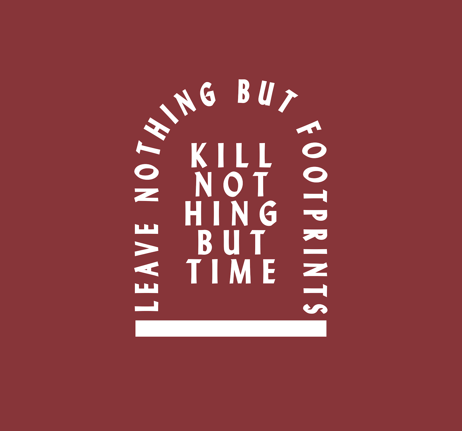Kill nothing but Time - Organic Tote Bag